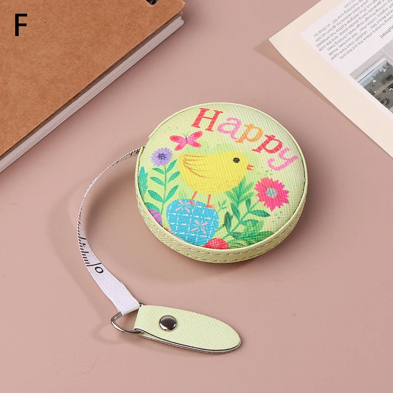 2M Mini Soft Ruler Double-sided Ruler With Centimeters And Inches For Measuring Sewing close-up view