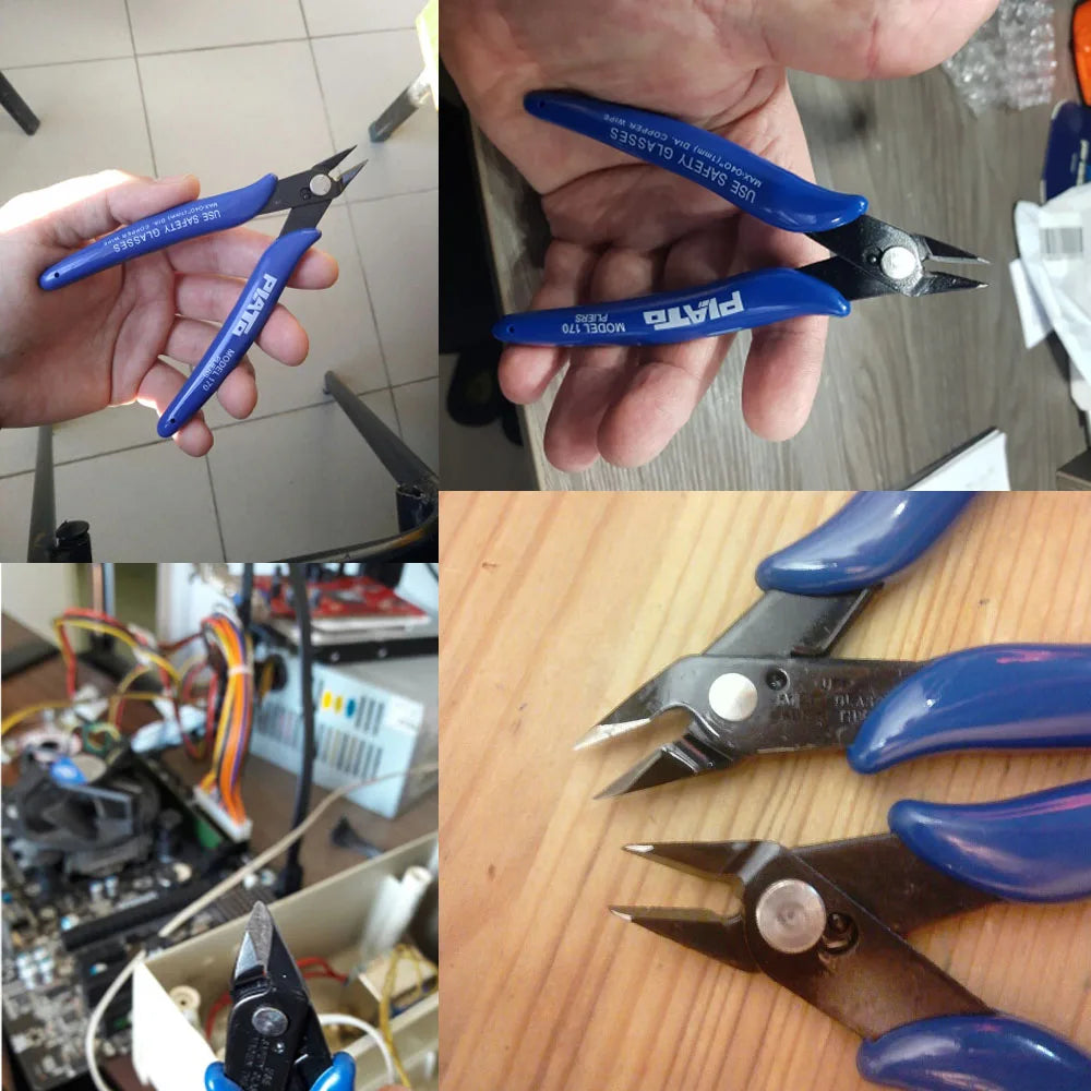 Stainless Steel Wire Cutters | Multi-Functional Flush Cutter Pliers lifestyle view