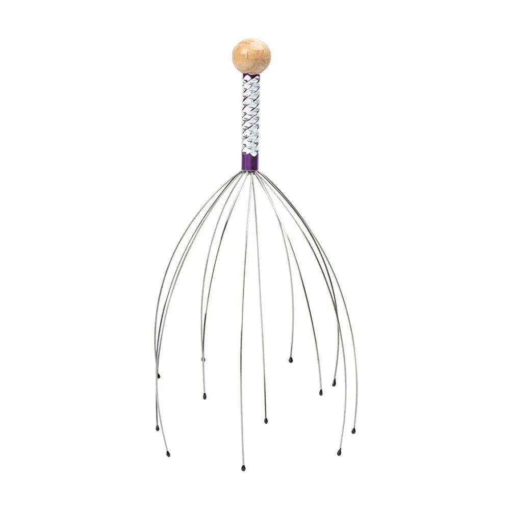 Wooden Cat Massager | Relaxing Claw Care Tool for Pets lifestyle view