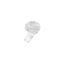 Gobricks GDS-2192 Bar, Angled with Stud on End | Compatible with Lego 65578 Technic additional angle