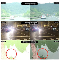 Sunglasses Driving Fishing Chameleon Glasses Change Color Sun Glasses Day Night Vision close-up view