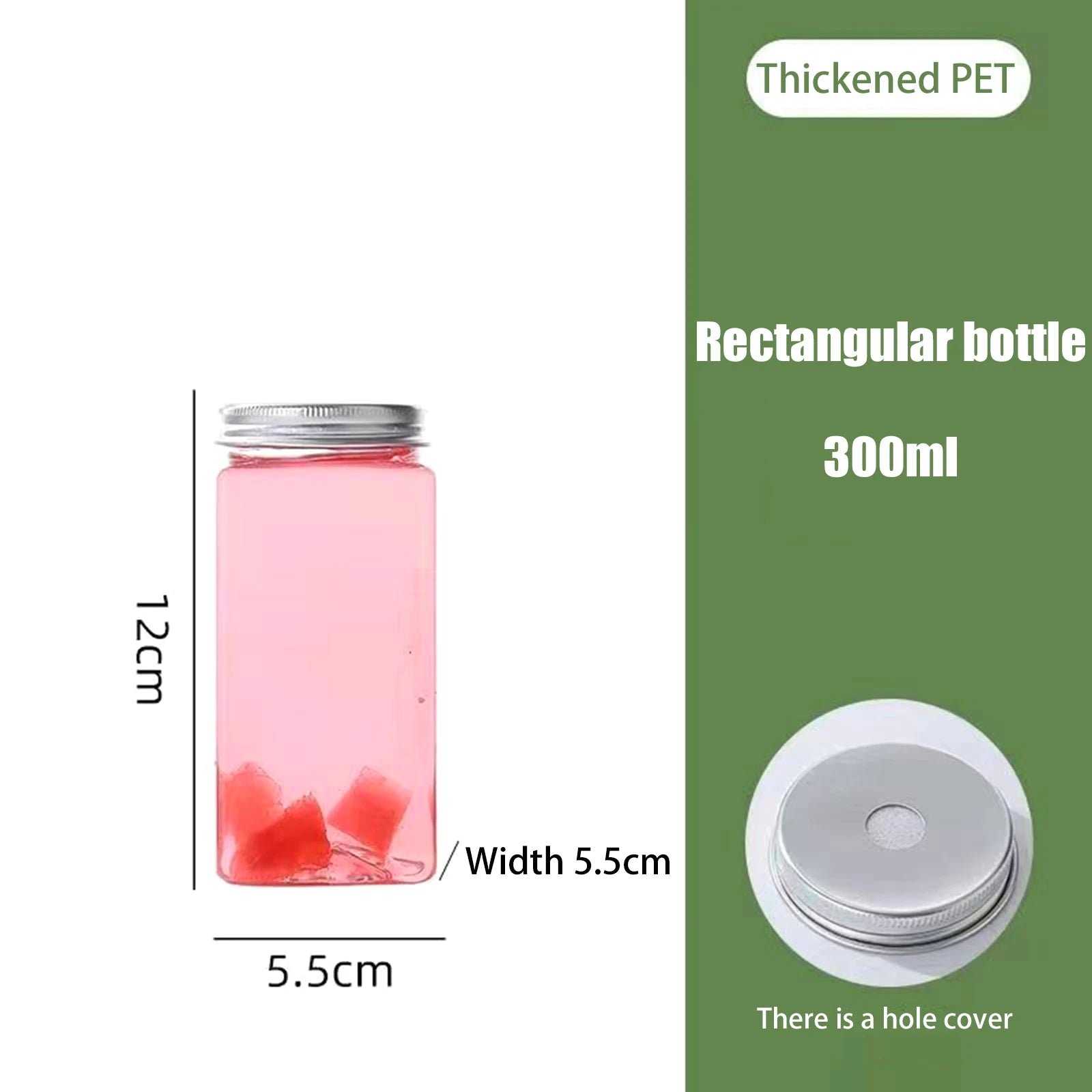 DIY Drink Shaker Bottle 1 Portable Transparent Plastic Bottle for Making Custom Milk Tea detail view