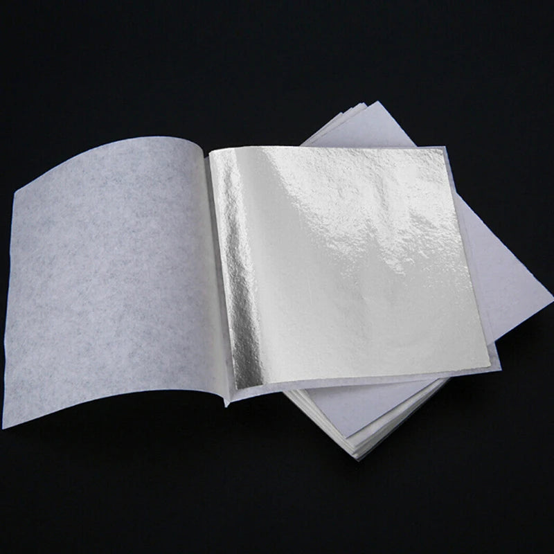 100 Sheets Pure 24K Gold Foil Leaf | For Food Decorations, Gilding, and DIY Crafts lifestyle view