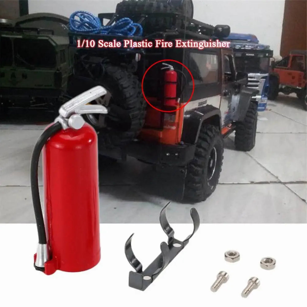 New RC Car Fire Extinguishers Toy Accessories RC Climbing Truck Car Dollhouse Accessorie detail view
