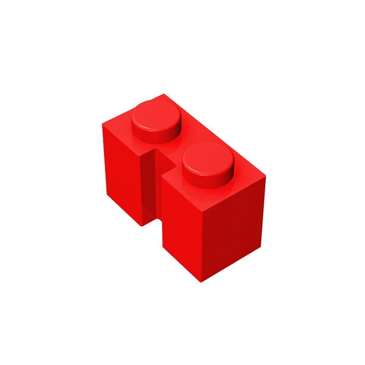 Gobricks GDS-798 Brick 1x2 with Groove | Compatible Building Block for DIY Sets lifestyle view
