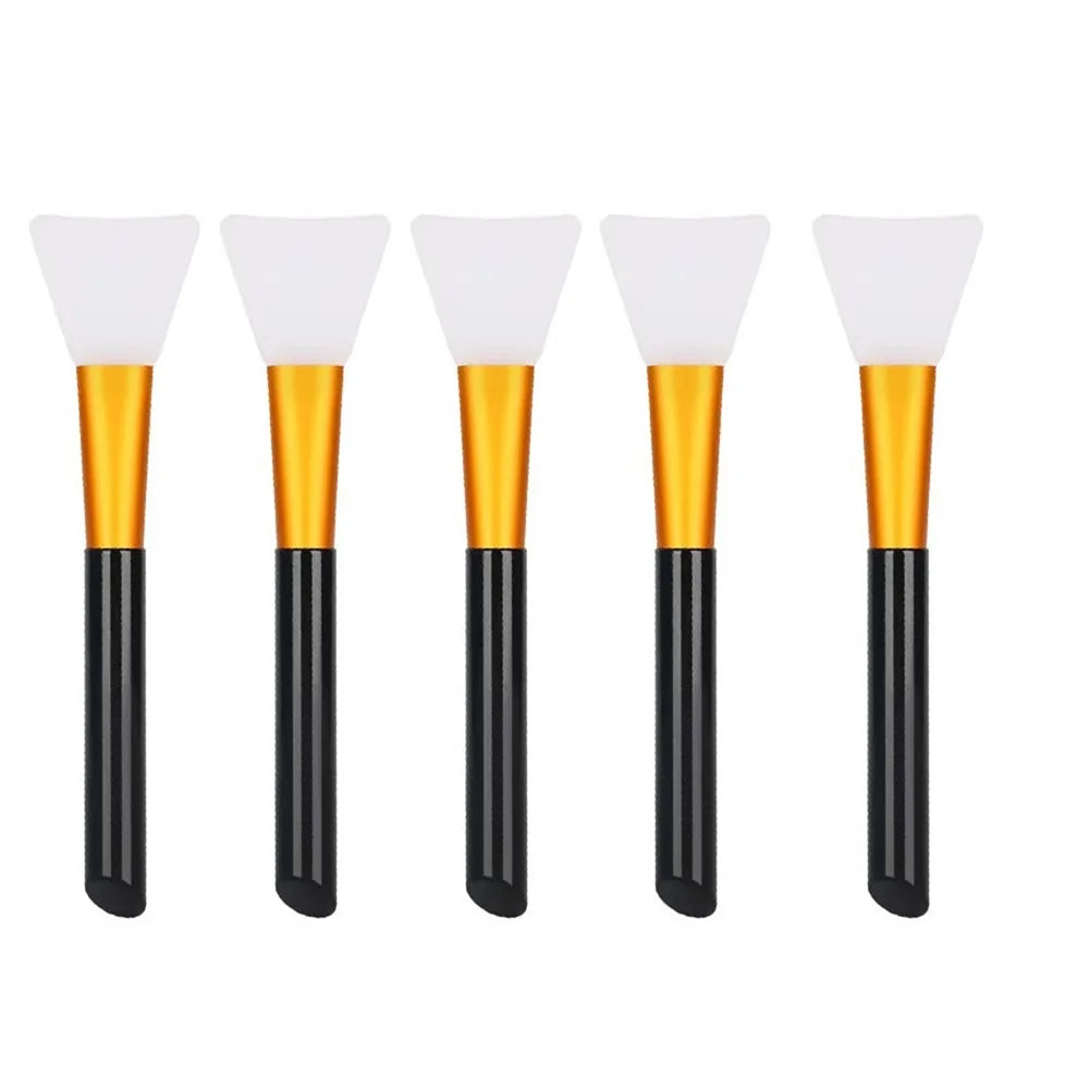 Silicone Facial Mask Brush Set | Mild and Soft Applicator for All Skin Types close-up view