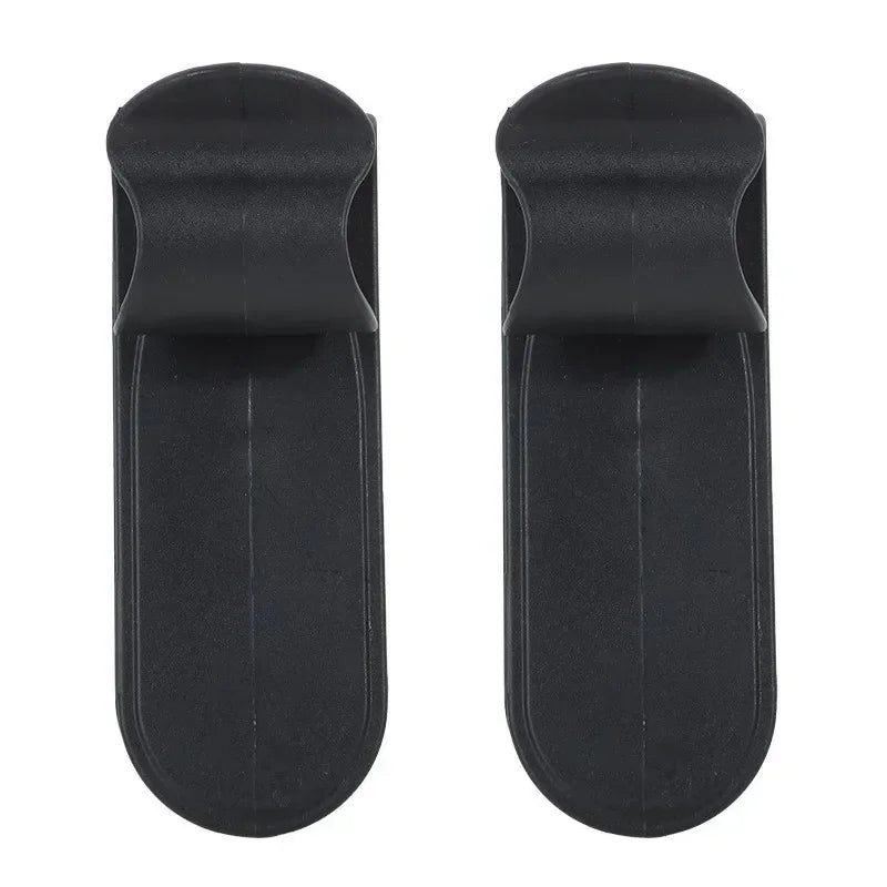 Umbrella Holder Clip Hook Black PP additional angle
