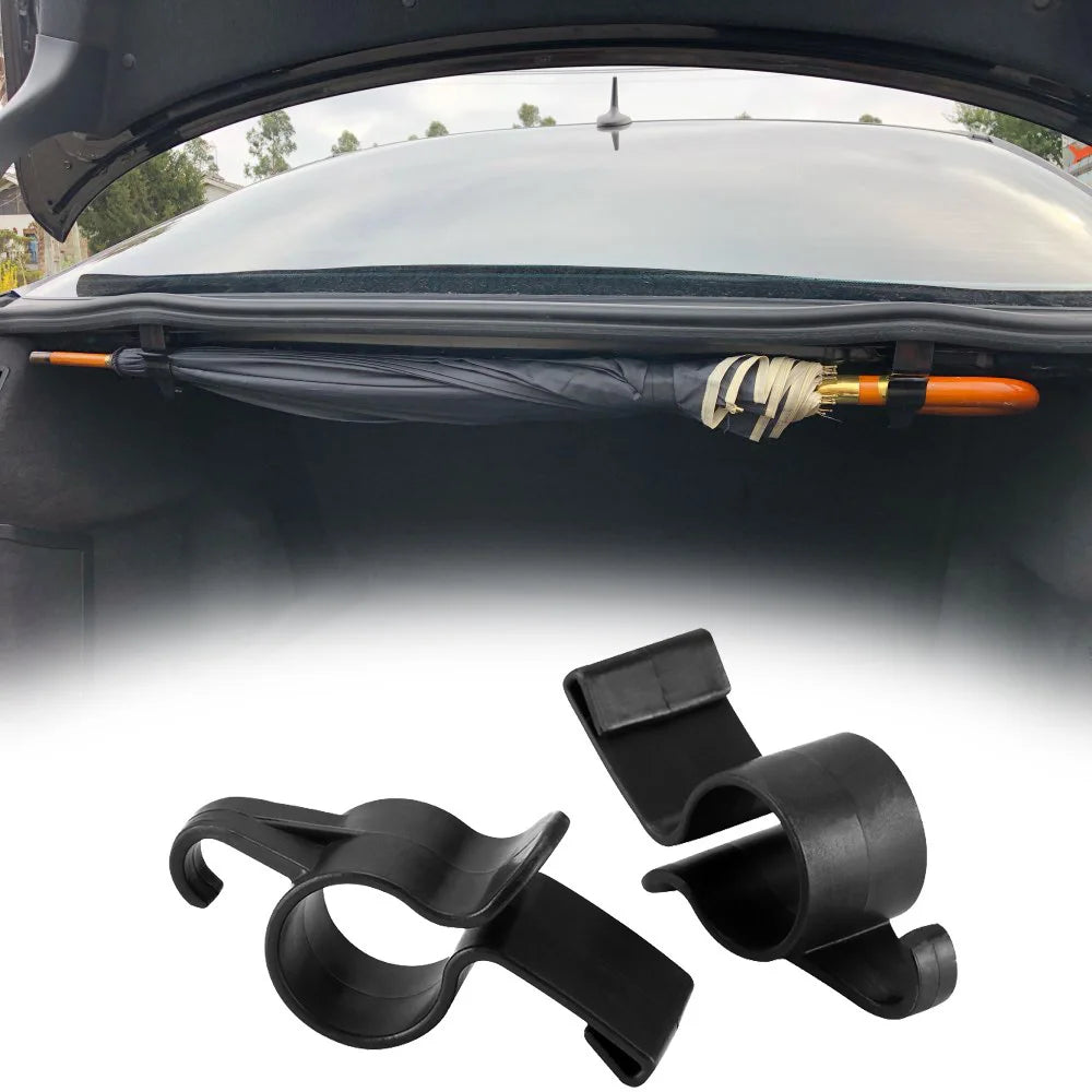 Car Seat Back Hook Multifunctional Storage Organizer for Trunk Fishing Rod Umbrella Towel Hanger Veh