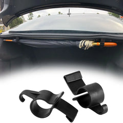 Car Seat Back Hook Multifunctional Storage Organizer for Trunk Fishing Rod Umbrella Towel Hanger Veh