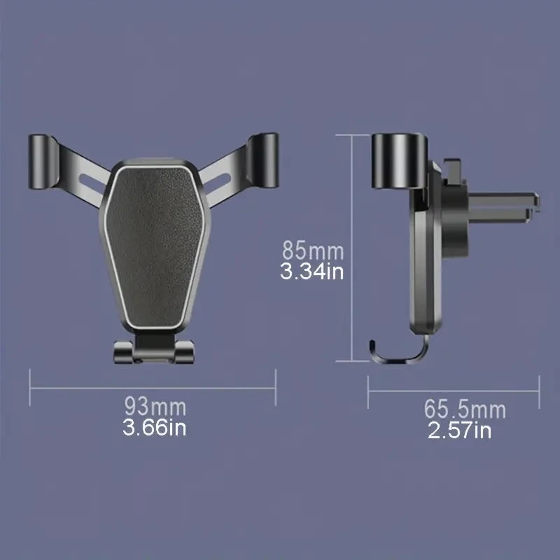 Car Phone Bracket- Automatic Gravity Multifunctional Universal Holder for Air Outlet Nav detail view
