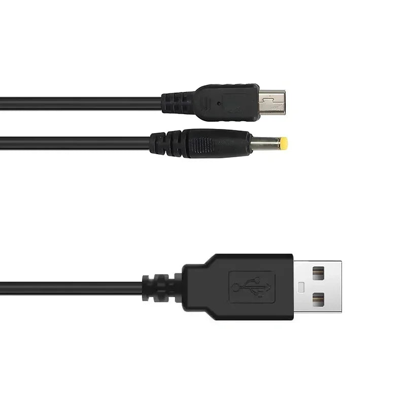 DATA FROG PSP 1000 2000 3000 2 in 1 USB DC Data Charger Cable