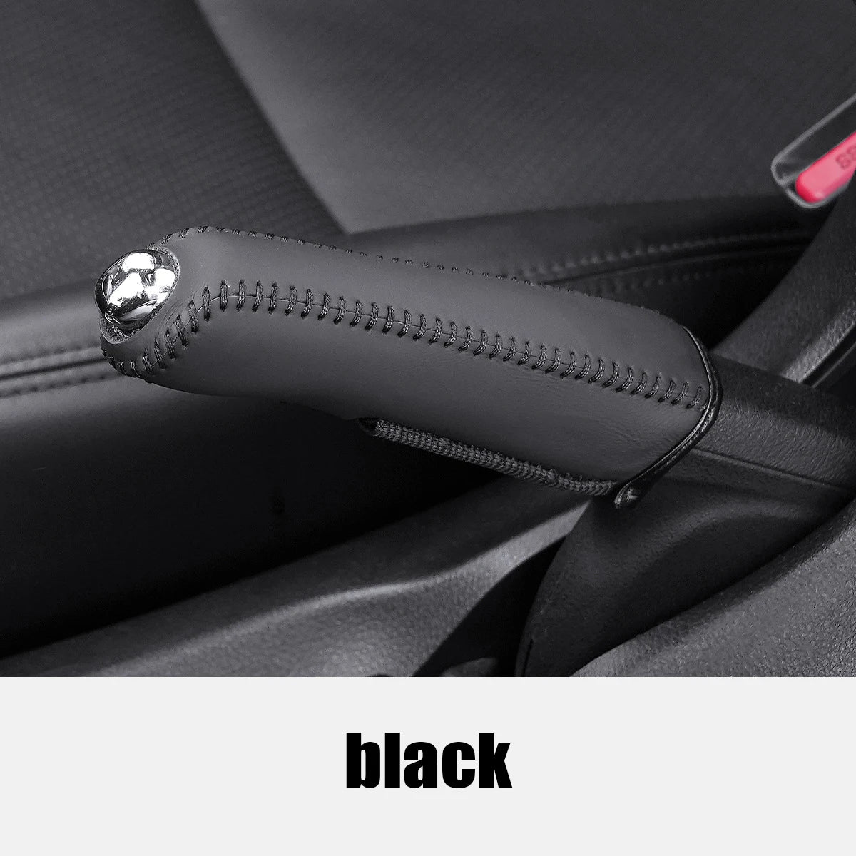 Artificial Leather Handbrake Cover Car Interior Sleeve