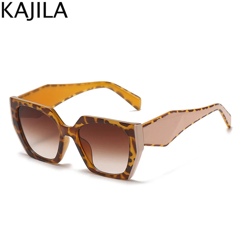 Cat Eye UV400 Square Punk Sunglasses additional angle