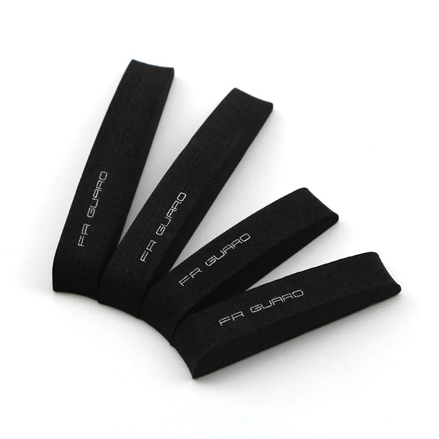 2026 4Pcs Car Door Protector Guard Strip Scratch Protector Car Rubber Bumper Stickers Auto Door Edge Protection Car Decoration