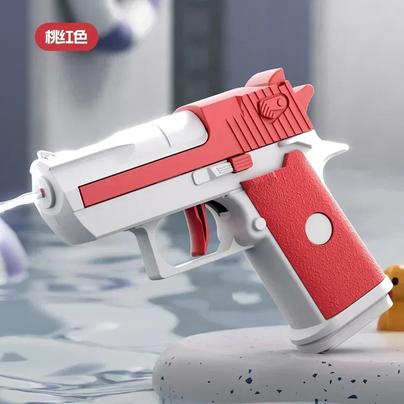 Mini Manual Water Gun | Desert Eagle Pistol Toy for Outdoor Summer Play detail view