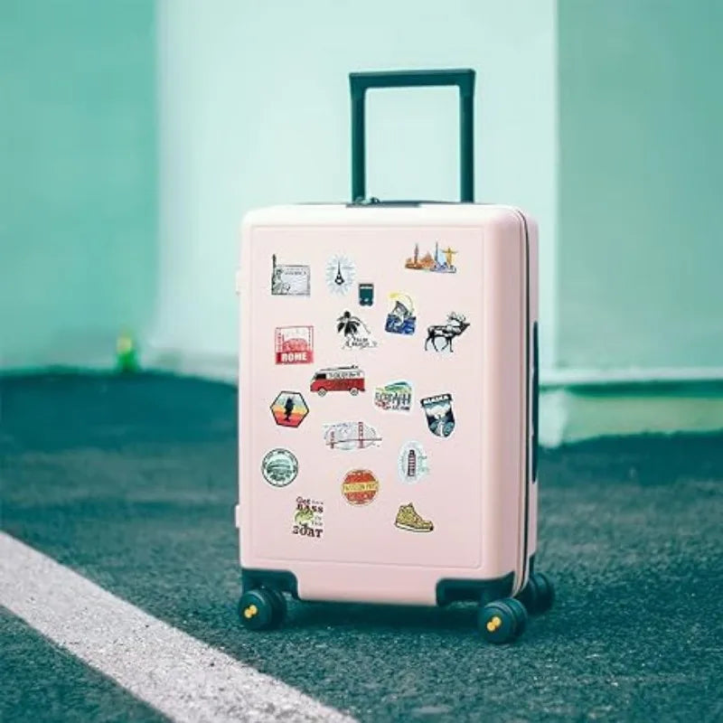 50 PVC Stickers for Laptops and Suitcases | Waterproof Vinyl Decals additional angle