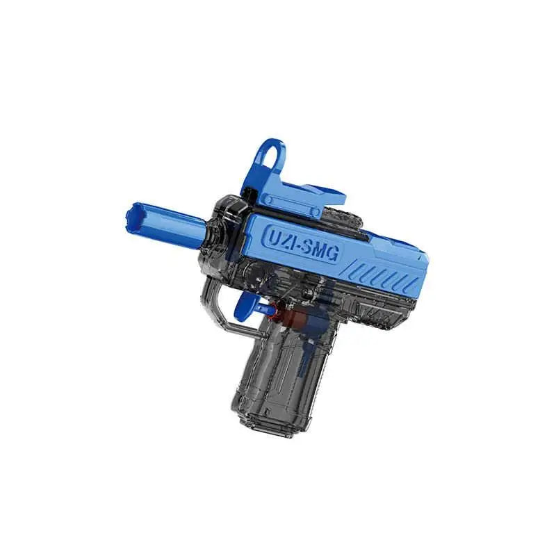 Summer UZI Water Toy | Non-Electric High-Pressure Automatic Water Blaster for Outdoor close-up view