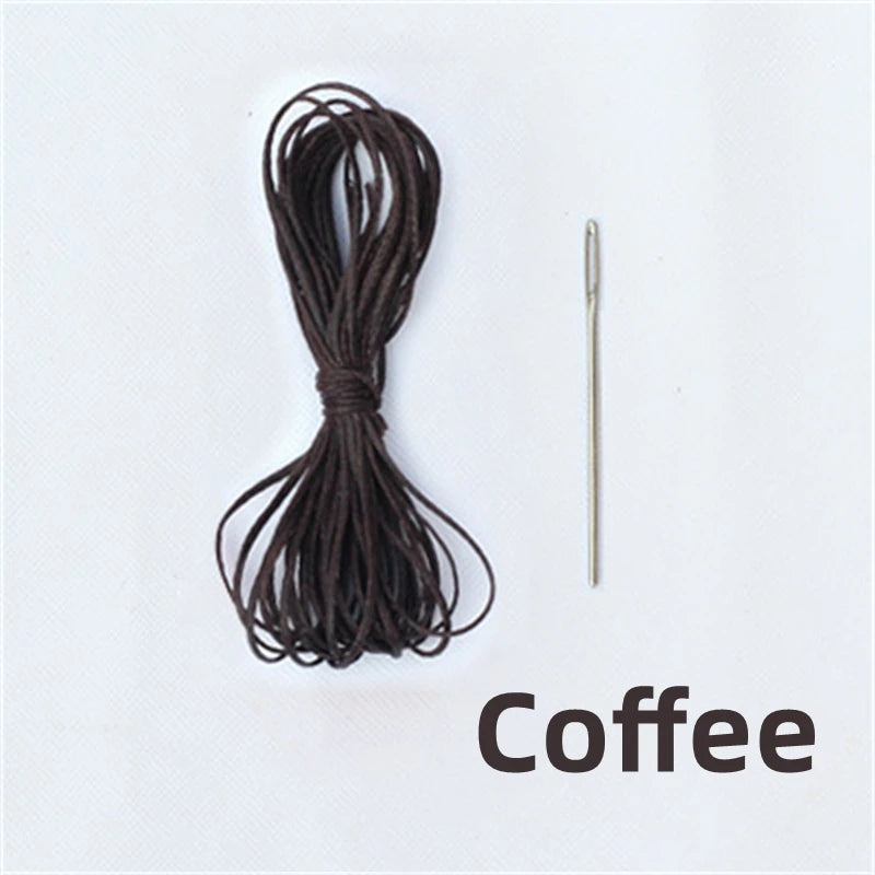 Leather Car Steering Wheel Cover Car Braid On The Steering Wheel 38 CM DIY Universal lifestyle view