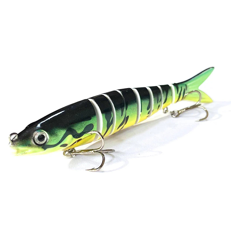 Fishing Lure Multi-Joint Fish Fishing Kit Slow Sinking Realistic Hard Lure Swimbait additional angle