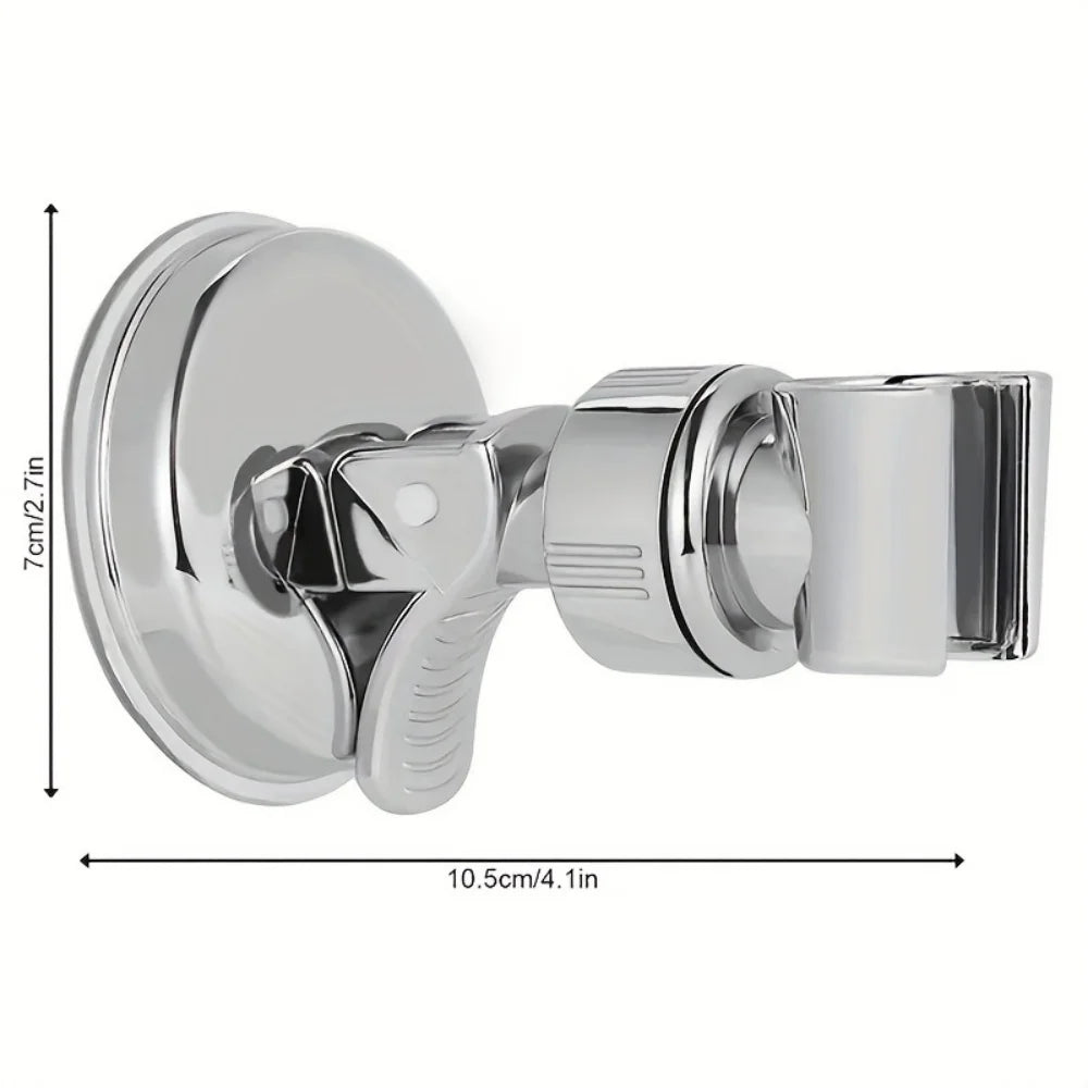 360 ° Adjustable Suction Cup Shower Head Holder, Household Bathroom Suction Cup Rack Bathroom Accessories