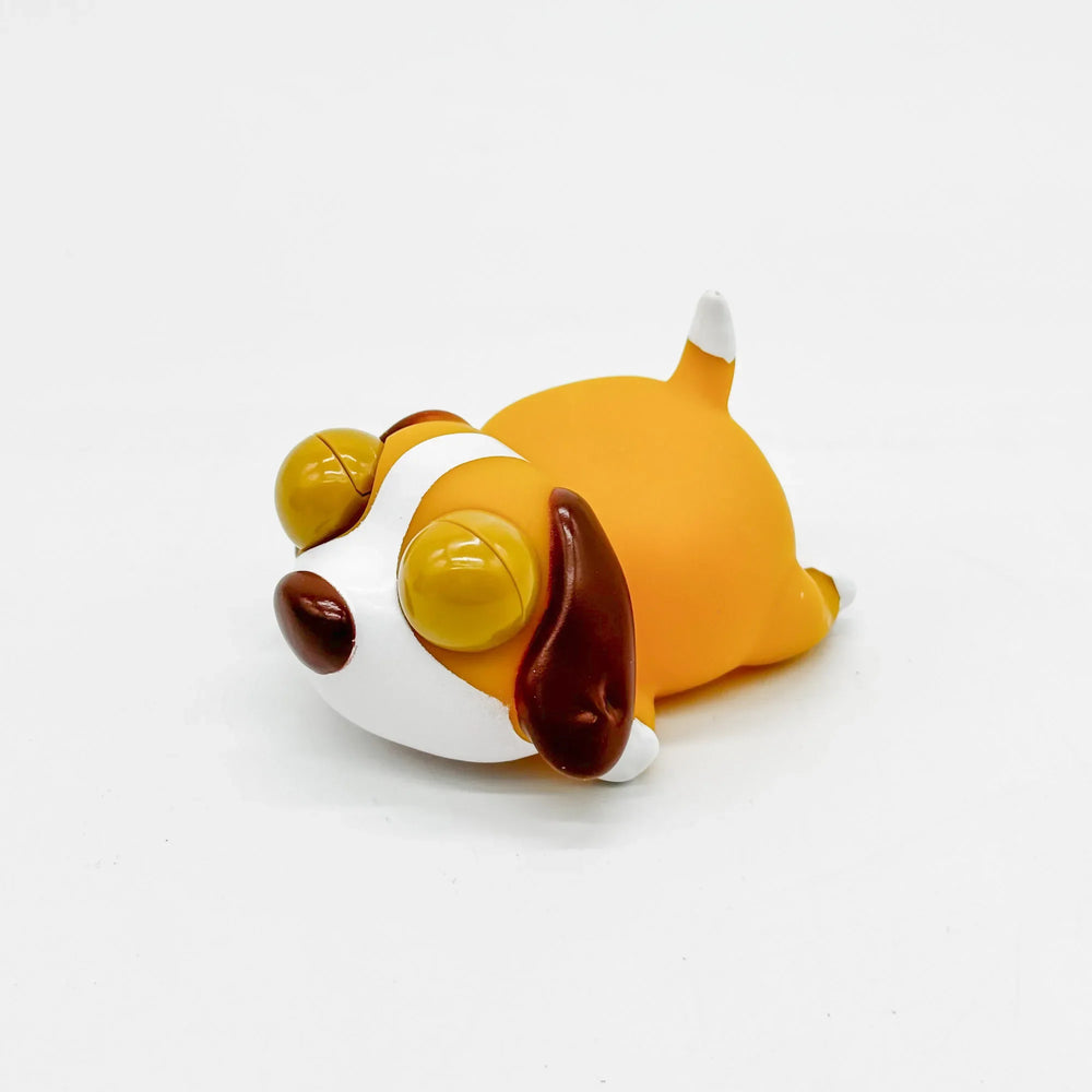 Cute Squishy Dog Stress Toy | Kawaii Big Eyes Puppy Squishy additional angle