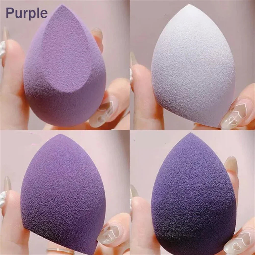 4/8pcs Makeup Sponge Blender Set | Soft Latex Foundation Blending Sponges lifestyle view