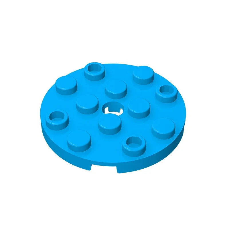 Gobricks GDS-841 Round Plate 4x4 with Hole | Compatible Building Block for DIY Creati lifestyle view