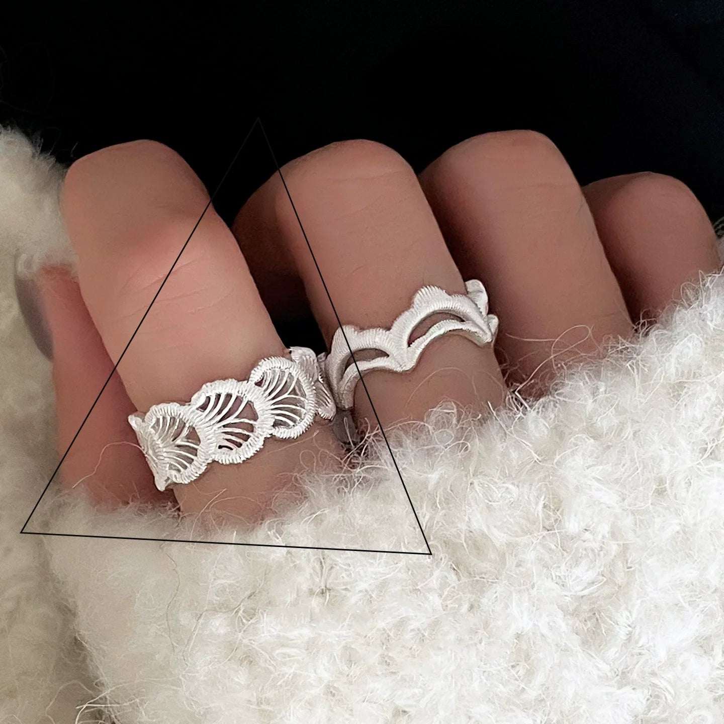 Sterling Silver Bow Ring for Women