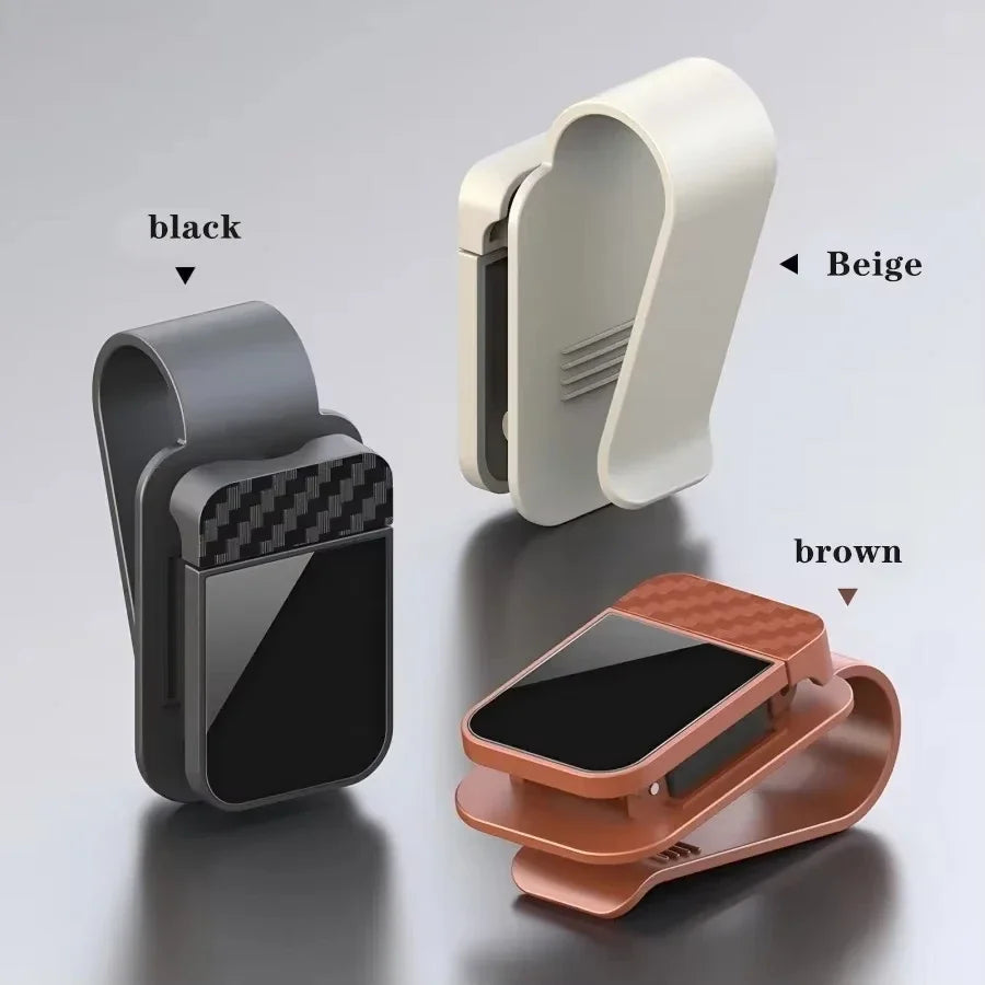 Sun Visor Sunglasses Clip Holder additional angle