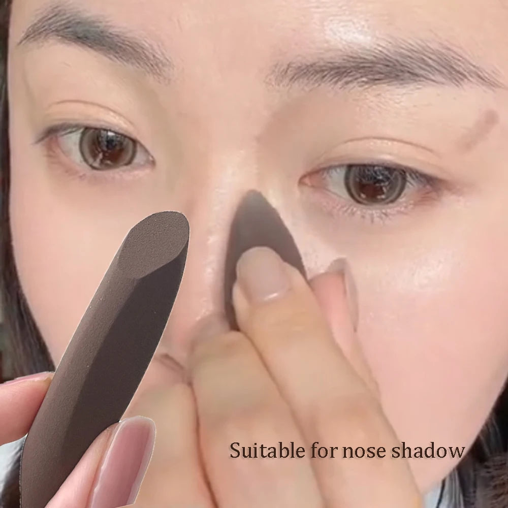 Pointed Tip Makeup Sponge Puff Finger Tongue Shape Foundation Sponge Concealer Bright alternate view