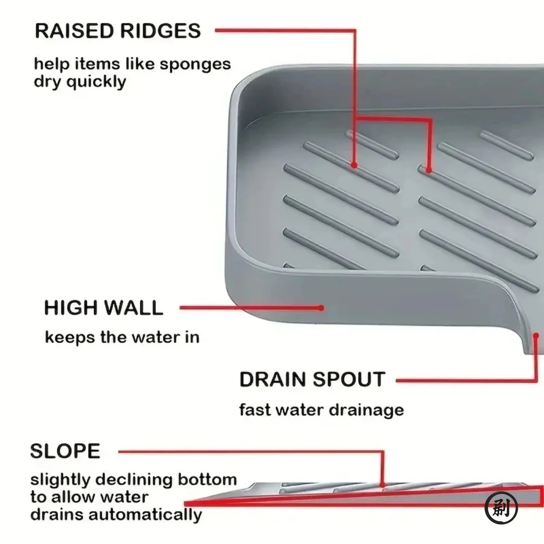 Sink Silicone Tray lifestyle view