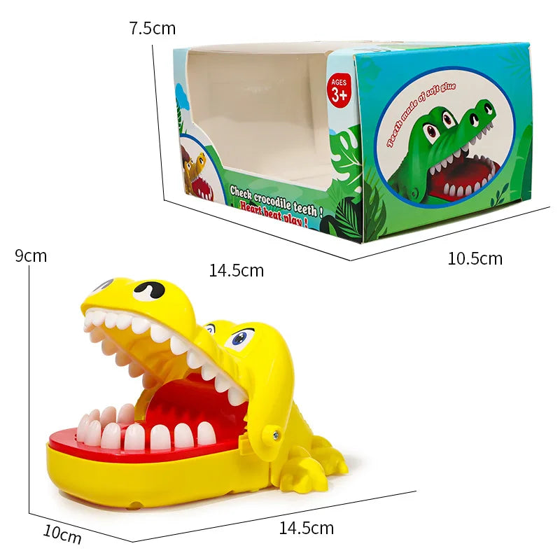 Crocodile Teeth Toys For Kids Alligator Biting Finger Dentist Games Funny For Party An close-up view