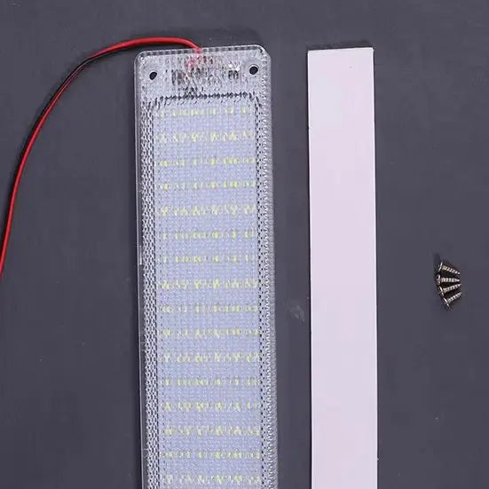 12V-85V LED Interior Light Bar Strip with Switch | 36/108 LED Car Interior Lamp for Truck, RV, Campe