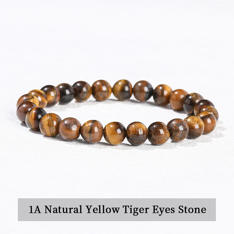 JD Natural Black Spectrolite Flash Smooth Beaded Bracelet Women Men 6 8 10mm Labrador alternate view