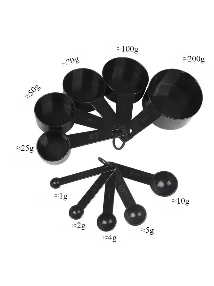 PP Measuring Spoon Set | Lightweight Plastic Kitchen Scoops alternate view