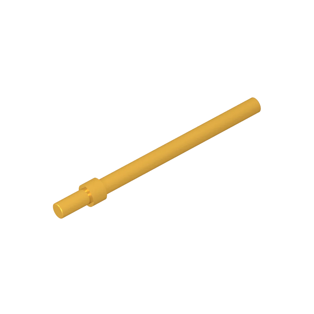 Gobricks GDS-905 Bar 6L with Stop Ring | Technical Building Block Piece Compatible with detail view