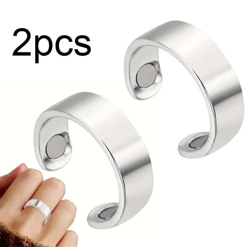Magnetic Acupressure Anti Snoring Ring | Natural Sleep Aid alternate view