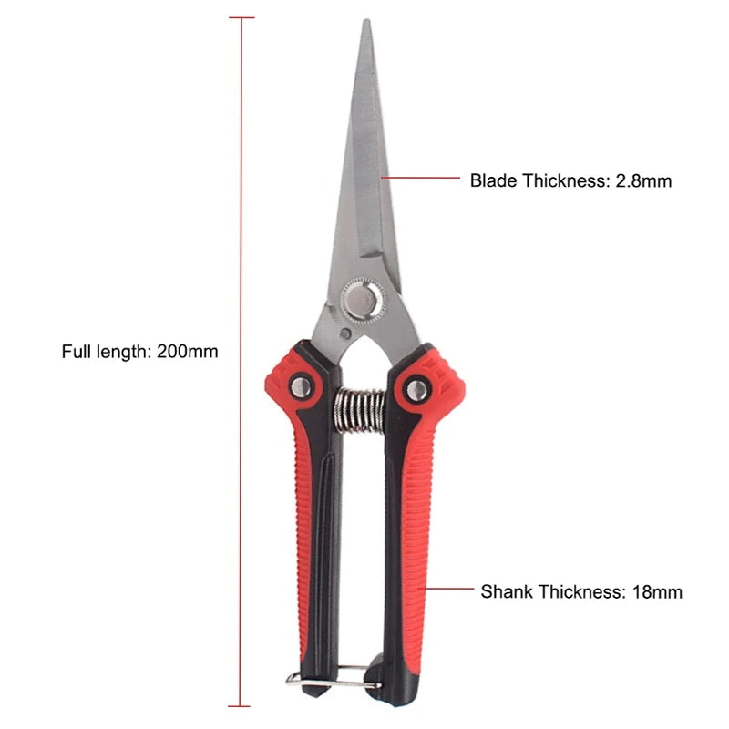 Stainless Steel Pruning Shears – Sharp