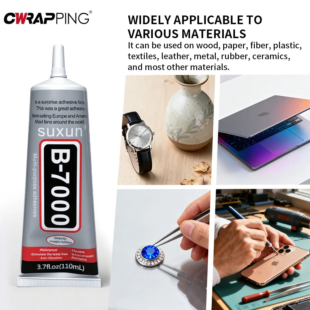 T-7000 Universal Adhesive Glue | Multi-Surface Repair Solution for Electronics and DIY P detail view