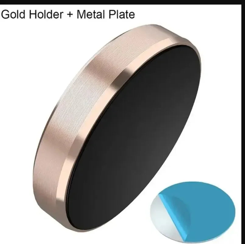 Magnetic Car Phone Holder Dashboard Wall Mounted Car Magnet Sticker Mobile Phone Holde close-up view