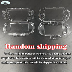 1set Clear Crystal Protective Case For PS Vita 1000 Top Bottom PET Protection Films T alternate view