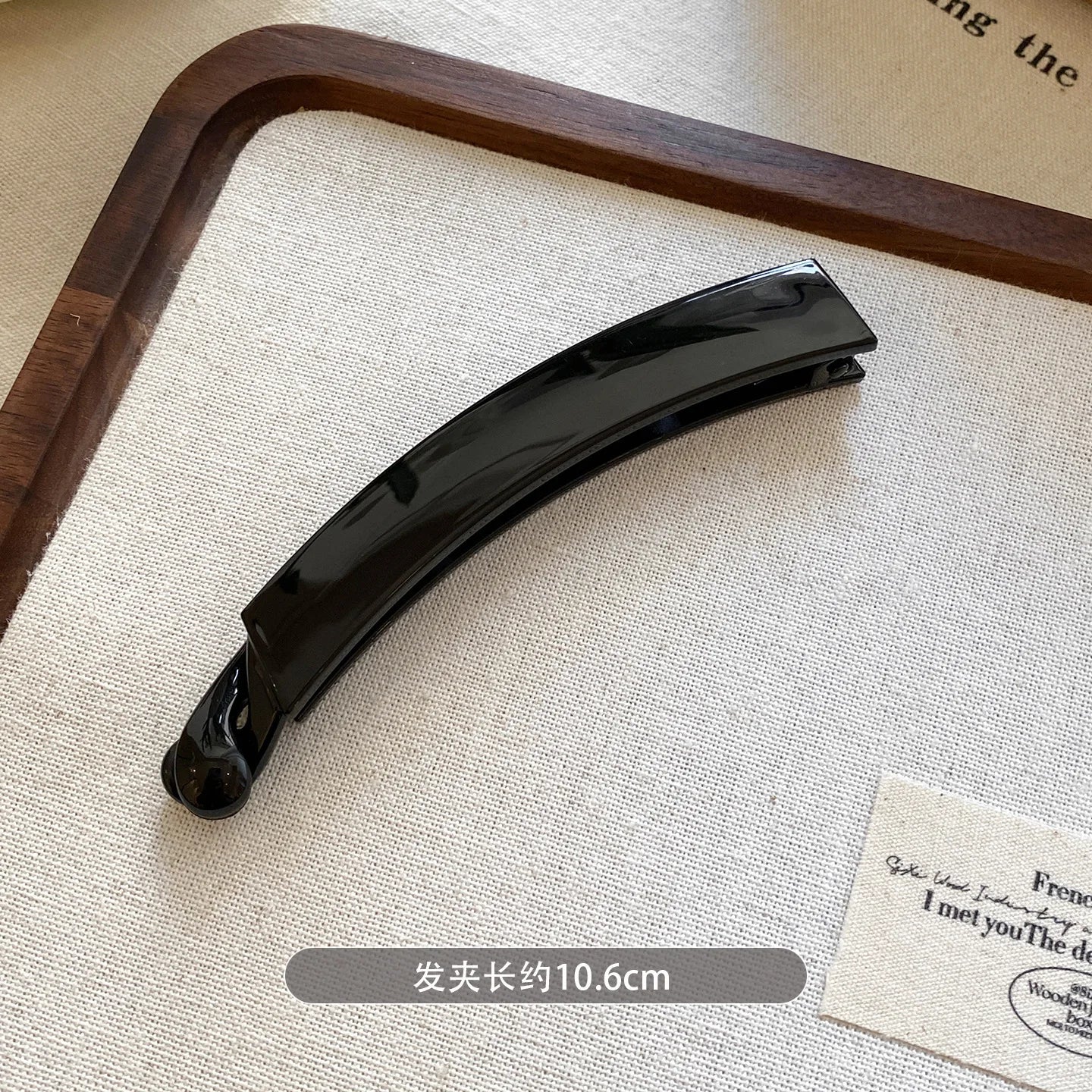 1pc Minimalist High End Hair Banana Clip 2026 New Back of Head High Ponytail No Trace Vertical Clasp for Women