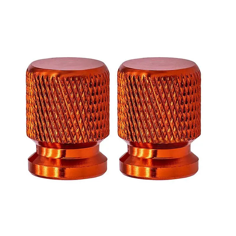 Tire Valve Stem Caps, Anodized Aluminum Wheel Valve Covers Accessories, Universal For alternate view