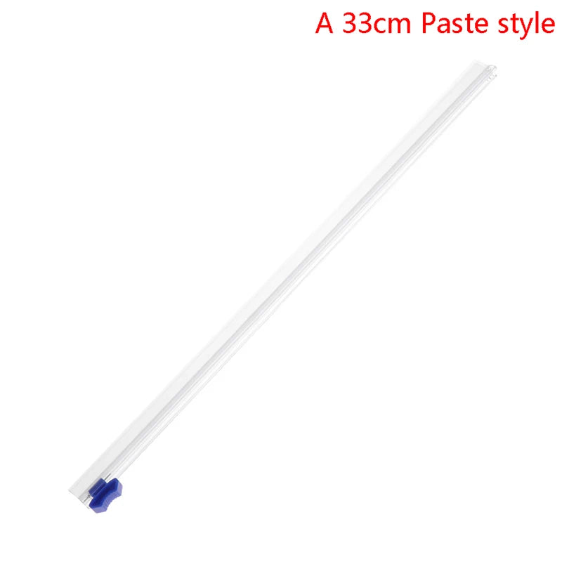 33-48cm Plastic Wrap Dispenser with Slide Cutter Smoothly Cutting Reusable Food Wra additional angle