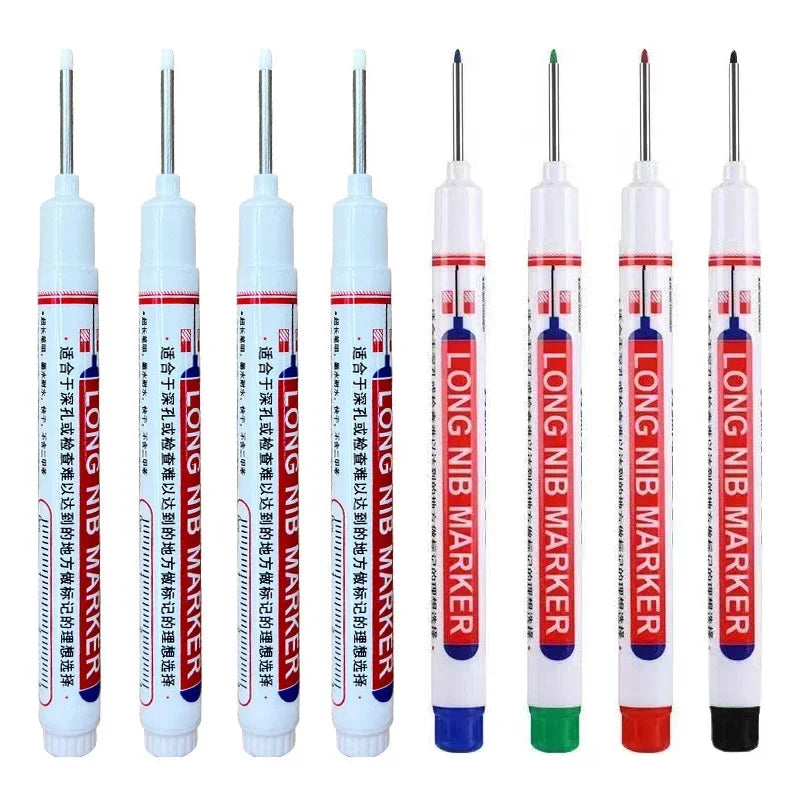 20mm Deep Hole Long Nib Markers Set | Multi-Purpose Perforating Pen for Metal, Wood, lifestyle view