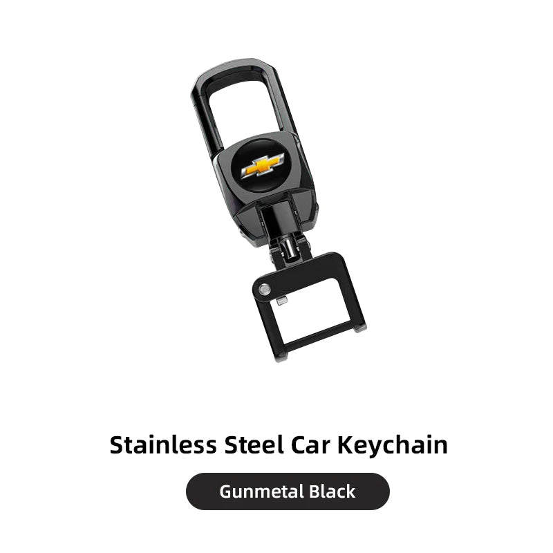 Chevrolet Metal Keychain Key Ring | Car Logo Pendant for Auto Accessories alternate view