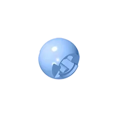 Gobricks GDS-1056 Technical Ball Joint with Through Axle Hole | Compatible Building B lifestyle view