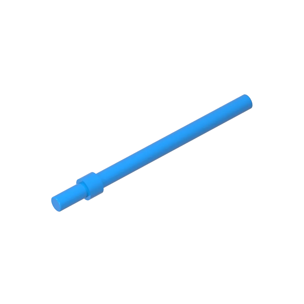 Gobricks GDS-905 Bar 6L with Stop Ring | Technical Building Block Piece Compatible wi alternate view