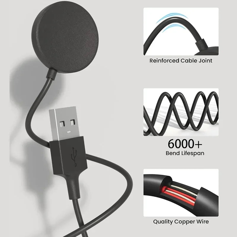 Portable Magnetic Wireless Charger Dock for Samsung Galaxy Watch – USB Charging Stand - Onlytenbucks.com