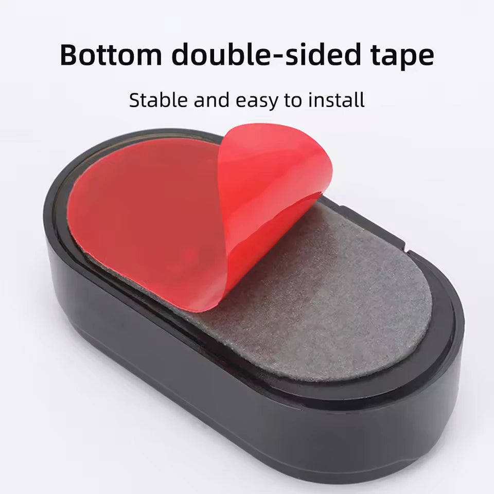 Solar Powered Fake Car Security Light | Simulated Dummy Alarm LED Warning Lamp additional angle